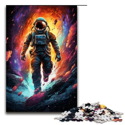 1000 teiliges Puzzle für Erwachsene Astronauten im geheimnisvollen Universum Puzzle für Kinder Holzpuzzle Lernspiel für Erwachsene 75 x 50 cm 1000 teiliges Puzzle für Erwachsene Astronauten im geheimnisvollen Universum Puzzle für Kinder Holzpuzzle Lernspiel für Erwachsene 75 x 50 cm von linghhiming