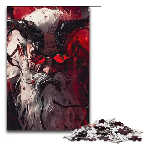 1000 teiliges Puzzle für Erwachsene Blutrotes Schatten Puzzlespiel perfekte Dekoration für Jugendliche ab 14 Jahren 75 x 50 cm 1000 teiliges Puzzle für Erwachsene Blutrotes Schatten Puzzlespiel perfekte Dekoration für Jugendliche ab 14 Jahren 75 x 50 cm von linghhiming