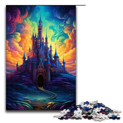 1000 teiliges Puzzle für Erwachsene EIN großes Schloss über der Stadt Puzzle für Lernspiele Herausforderung Spielzeug Kunstwerk Geschenk 75 x 50 cm 1000 teiliges Puzzle für Erwachsene EIN großes Schloss über der Stadt Puzzle für Lernspiele Herausforderung Spielzeug Kunstwerk Geschenk 75 x 50 cm von linghhiming