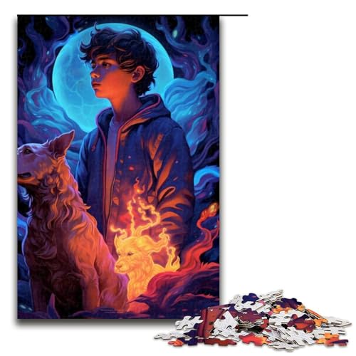 1000 teiliges Puzzle für Erwachsene Guardians Puzzle für Lernspiele Herausforderung Spielzeug Kunstwerk Geschenk 75 x 50 cm von linghhiming