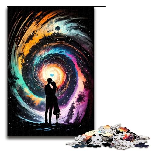 1000 teiliges Puzzle für Erwachsene Love of Galaxy Puzzles für Erwachsene Holzpuzzle anspruchsvolles Spiel 75 x 50 cm 1000 teiliges Puzzle für Erwachsene Love of Galaxy Puzzles für Erwachsene Holzpuzzle anspruchsvolles Spiel 75 x 50 cm von linghhiming