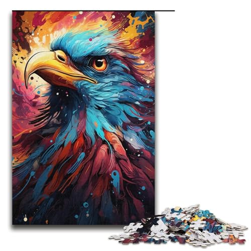 1000 teiliges Puzzle für Erwachsene Malen Farbpuzzle Pinguin Spiel ganze Familie 1000 Teile (38 x 26 cm) von linghhiming