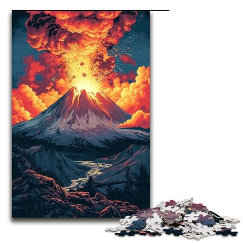 1000 teiliges Puzzle für Erwachsene Olympus farbenfrohes psychedelisches Spiel Puzzles ganze Familie 1000 Teile (75 x 50 cm) von linghhiming