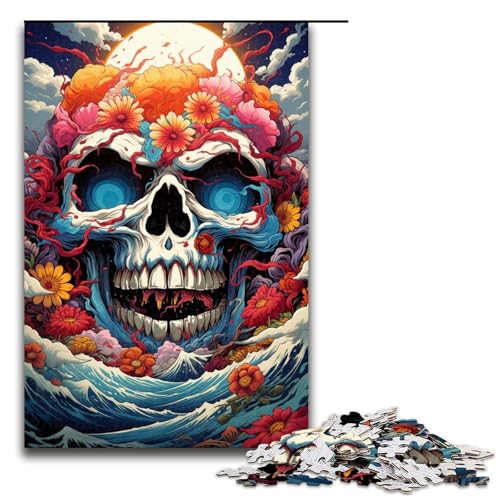 1000 teiliges Puzzle für Erwachsene Seeungeheuer Puzzle für Lernspiele Herausforderung Spielzeug Kunstwerk Geschenk 75 x 50 cm von linghhiming