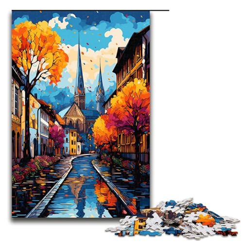 1000 teiliges Puzzle für Erwachsene Zürich Altstadt Puzzles für Erwachsene Holzpuzzle Herausforderndes Spiel 75x50cm 1000 teiliges Puzzle für Erwachsene Zürich Altstadt Puzzles für Erwachsene Holzpuzzle Herausforderndes Spiel 75x50cm von linghhiming