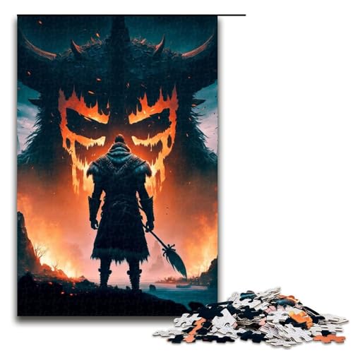 1000 teiliges Puzzle für Erwachsene riesige Monster Holzpuzzle für Erwachsene und Kinder Stressabbau Tool 75 x 50 cm 1000 teiliges Puzzle für Erwachsene riesige Monster Holzpuzzle für Erwachsene und Kinder Stressabbau Tool 75 x 50 cm von linghhiming