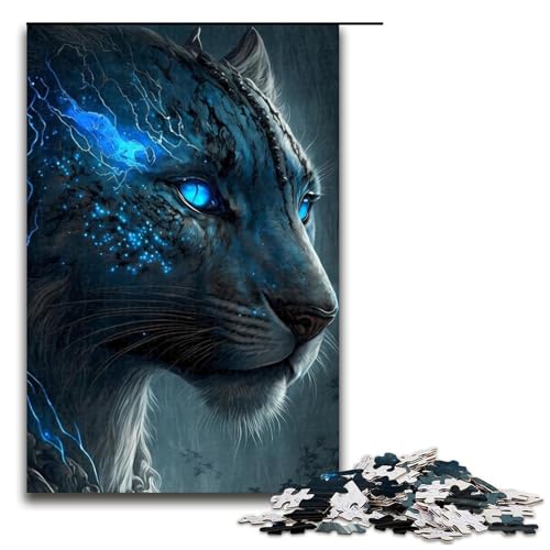 1000 teiliges Puzzle mit Leopardenmotiv Holzpuzzle für Erwachsene und Kinder pädagogisches Spielzeug zum Stressabbau 75 x 50 cm 1000 teiliges Puzzle mit Leopardenmotiv Holzpuzzle für Erwachsene und Kinder pädagogisches Spielzeug zum Stressabbau 75 x 50 cm von linghhiming