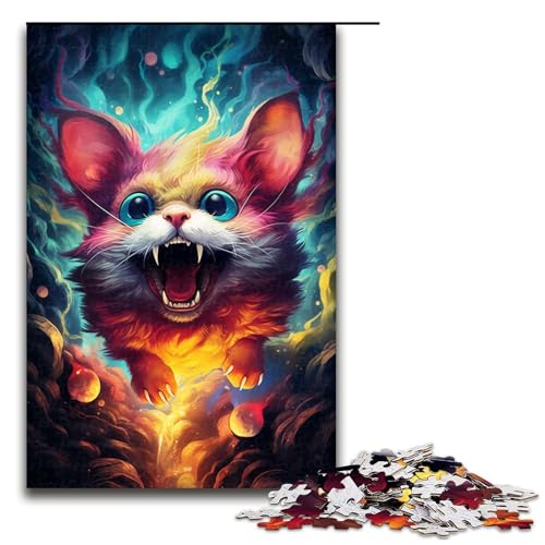 1000 teiliges Puzzle mit farbigen Mäusen Holzpuzzle Lernspiele Heimdekoration 75 x 50 cm 1000 teiliges Puzzle mit farbigen Mäusen Holzpuzzle Lernspiele Heimdekoration 75 x 50 cm von linghhiming