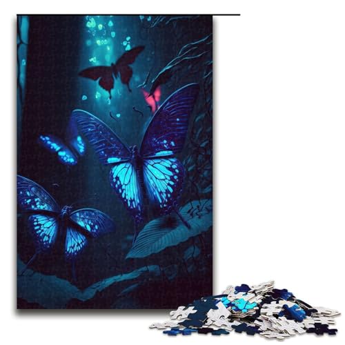 1000 teiliges Schmetterlingspuzzle für Erwachsene unmögliches Puzzle zum Stressabbau für Teenager ab 14 Jahren 75 x 50 cm 1000 teiliges Schmetterlingspuzzle für Erwachsene unmögliches Puzzle zum Stressabbau für Teenager ab 14 Jahren 75 x 50 cm von linghhiming