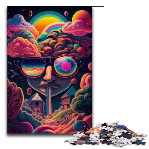 Funky's Rainbow Jerk Puzzlespiel 1000 Teile Puzzle für Erwachsene geeignet für Paare und Teenager ab 14 Jahren 75 x 50 cm Funky's Rainbow Jerk Puzzlespiel 1000 Teile Puzzle für Erwachsene geeignet für Paare und Teenager ab 14 Jahren 75 x 50 cm von linghhiming