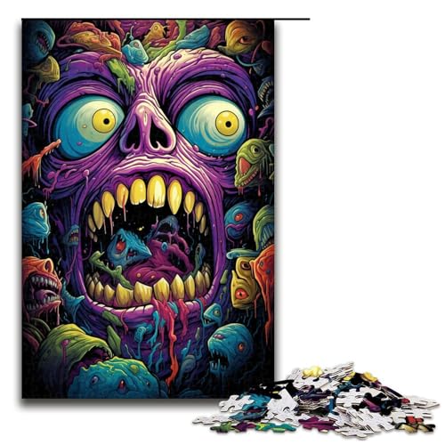 Jigsaw Color Monster Puzzles für Erwachsene Holzpuzzle 75 x 50 cm 1000 Teile für Erwachsene und Kinder Jigsaw Color Monster Puzzles für Erwachsene Holzpuzzle 75 x 50 cm 1000 Teile für Erwachsene und Kinder von linghhiming
