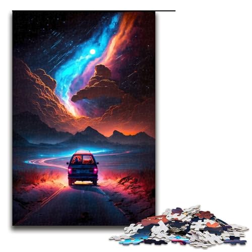 Jigsaw Escape from City Puzzle für Erwachsene 1000 Teile Holzpuzzle 75 x 50 cm Jigsaw Escape from City Puzzle für Erwachsene 1000 Teile Holzpuzzle 75 x 50 cm von linghhiming