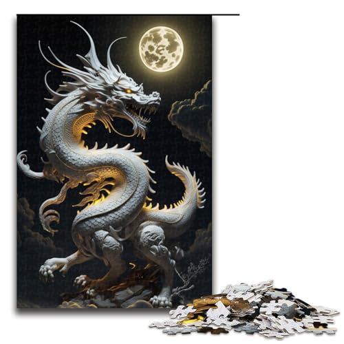 Puzzle 1000 Teile für Erwachsene Brave Dragon Puzzle Hands on Spiel Einzigartige Heimdekoration und Geschenke 75x50cm Puzzle 1000 Teile für Erwachsene Brave Dragon Puzzle Hands on Spiel Einzigartige Heimdekoration und Geschenke 75x50cm von linghhiming