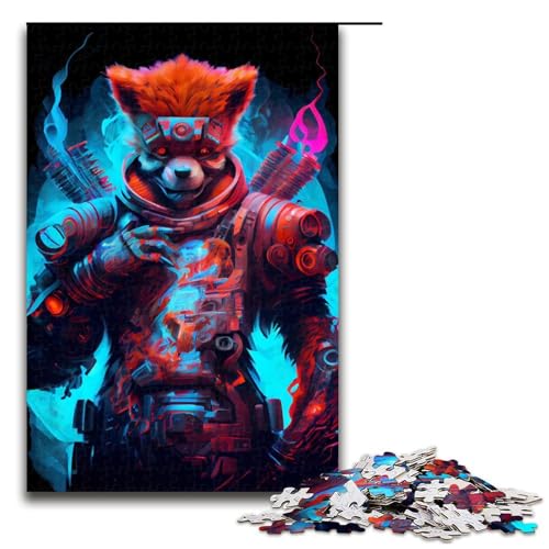 Puzzle 1000 Teile für Erwachsene Ed Panda Puzzle Hands on Spiel Einzigartige Heimdekoration und Geschenke 75x50cm von linghhiming