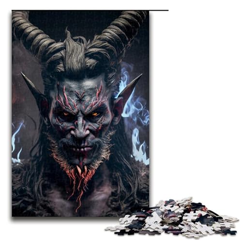 Puzzle für Erwachsene „Dark Lord 1000 teiliges Holzpuzzle für Kinder ab 14 Jahren Lernspielzeug (75 x 50 cm) von linghhiming