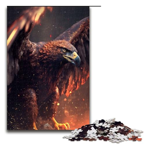 Puzzle für Erwachsene 1000 Teile Adlerfamilie Holzpuzzle Lernspiel Herausforderungsspielzeug 75 x 50 cm Puzzle für Erwachsene 1000 Teile Adlerfamilie Holzpuzzle Lernspiel Herausforderungsspielzeug 75 x 50 cm von linghhiming