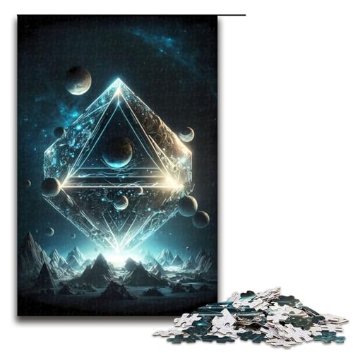 Puzzle für Erwachsene 1000 Teile Alien Tesseract Holzpuzzle für Kinder Lernspiel 75 x 50 cm Puzzle für Erwachsene 1000 Teile Alien Tesseract Holzpuzzle für Kinder Lernspiel 75 x 50 cm von linghhiming