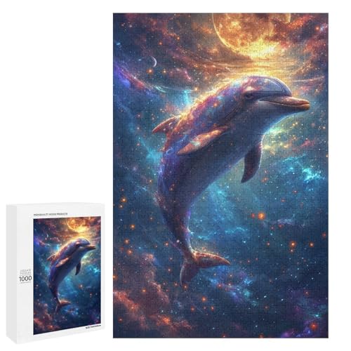Puzzle für Erwachsene 1000 Teile Anime Delfin Familie Holzpuzzle Lernspiel Herausforderungsspielzeug 75x50cm Puzzle für Erwachsene 1000 Teile Anime Delfin Familie Holzpuzzle Lernspiel Herausforderungsspielzeug 75x50cm von linghhiming