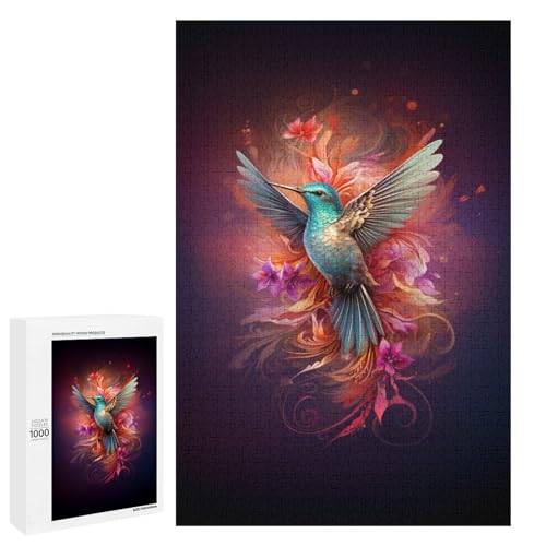 Puzzle für Erwachsene 1000 Teile Kolibri Holzpuzzle 75 x 50 cm Puzzle für Erwachsene 1000 Teile Kolibri Holzpuzzle 75 x 50 cm von linghhiming