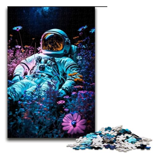 Puzzle für Erwachsene 1000 Teile Astro in einem Garten Geburtstagsgeschenk für Teenager ab 14 Jahren (75 x 50 cm) von linghhiming