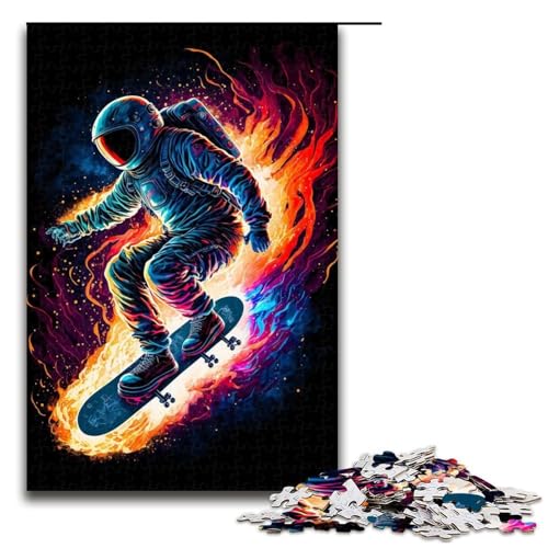 Puzzle für Erwachsene 1000 Teile Astro on Fire Puzzlespiel lustiges Spielzeug (75 x 50 cm) von linghhiming