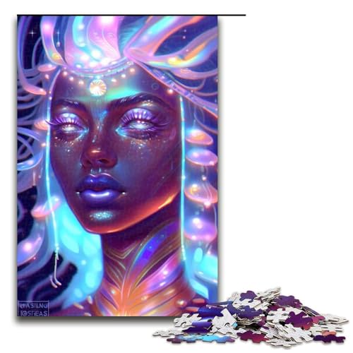 Puzzle für Erwachsene 1000 Teile Beauty Girl Puzzle Lernspiele für Zuhause DIY Spielzeug tolles Geschenk für Spiele 75 x 50 cm Puzzle für Erwachsene 1000 Teile Beauty Girl Puzzle Lernspiele für Zuhause DIY Spielzeug tolles Geschenk für Spiele 75 x 50 cm von linghhiming