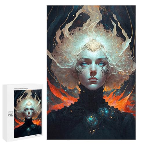 Puzzle für Erwachsene 1000 Teile Beauty Girl Holzpuzzle 75 x 50 cm Puzzle für Erwachsene 1000 Teile Beauty Girl Holzpuzzle 75 x 50 cm von linghhiming