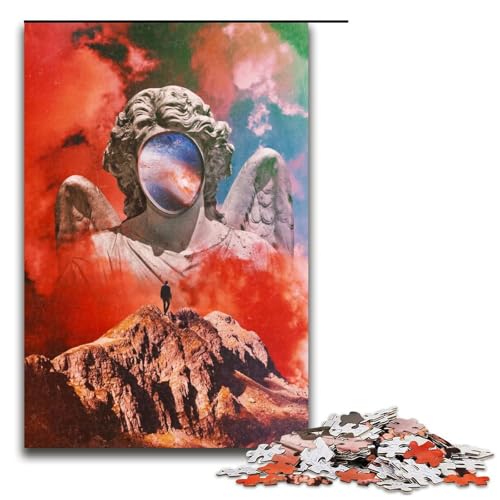 Puzzle für Erwachsene 1000 Teile Begegnung Heimdekoration Puzzle Spielzeug Geschenk für die ganze Familie 75 x 50 cm von linghhiming