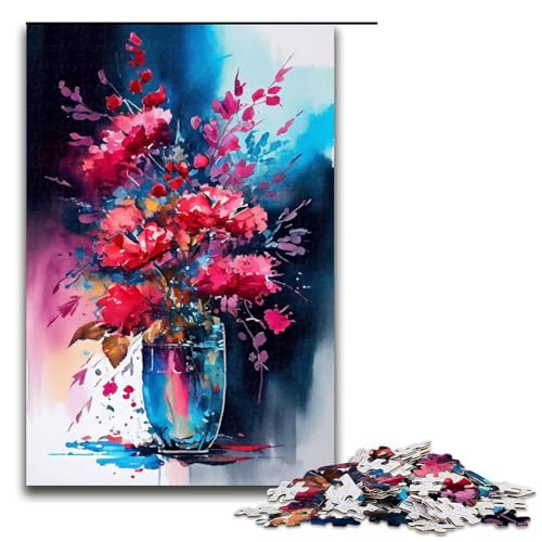 Puzzle für Erwachsene 1000 Teile Blumenkunst Geburtstagsgeschenk Geschenke für Teenager ab 14 Jahren 75 x 50 cm Puzzle für Erwachsene 1000 Teile Blumenkunst Geburtstagsgeschenk Geschenke für Teenager ab 14 Jahren 75 x 50 cm von linghhiming
