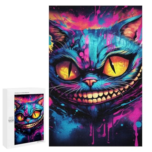 Puzzle für Erwachsene 1000 Teile Bunte Katzenfamilie Holzpuzzle Lernspiel Herausforderungsspielzeug 75 x 50 cm Puzzle für Erwachsene 1000 Teile Bunte Katzenfamilie Holzpuzzle Lernspiel Herausforderungsspielzeug 75 x 50 cm von linghhiming