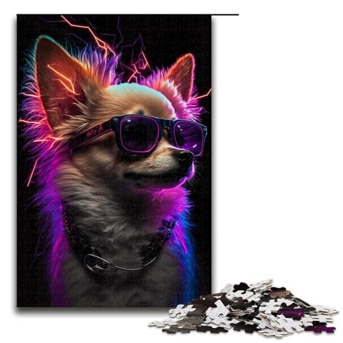 Puzzle für Erwachsene 1000 Teile Chihuahua Puzzle zum sofortigen Drucken Holzpuzzles für Erwachsene Familienspiele Weihnachts und Geburtstagsgeschenke 75 x 50 cm Puzzle für Erwachsene 1000 Teile Chihuahua Puzzle zum sofortigen Drucken Holzpuzzles für Erwachsene Familienspiele Weihnachts und Geburtstagsgeschenke 75 x 50 cm von linghhiming
