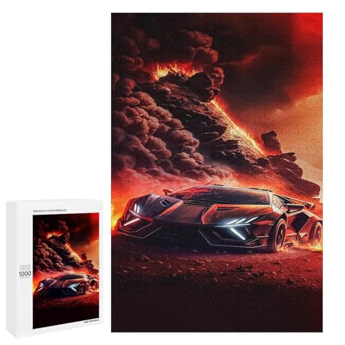 Puzzle für Erwachsene 1000 Teile Coole Sportwagen Familien Holzpuzzle Lernspiel Herausforderungsspielzeug 75 x 50 cm Puzzle für Erwachsene 1000 Teile Coole Sportwagen Familien Holzpuzzle Lernspiel Herausforderungsspielzeug 75 x 50 cm von linghhiming