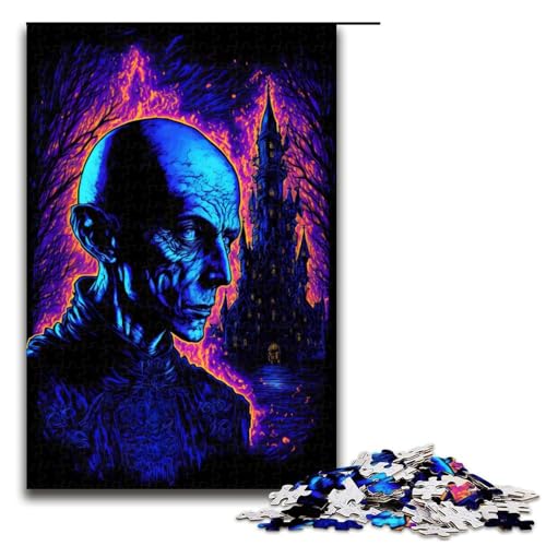 Puzzle für Erwachsene 1000 Teile Dämonen Puzzle Lernspiele für Zuhause DIY Spielzeug tolles Geschenk für Spiele 75 x 50 cm von linghhiming
