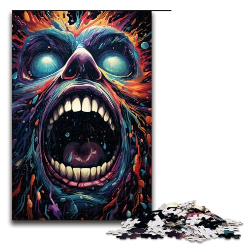 Puzzle für Erwachsene 1000 Teile Die farbenfrohe Psychedelia des Monster Nebel Musters hilft beim Zusammenbauen trainiert das Gehirn Macht süchtig und fördert die Geduld 75 x 50 cm Puzzle für Erwachsene 1000 Teile Die farbenfrohe Psychedelia des Monster Nebel Musters hilft beim Zusammenbauen trainiert das Gehirn Macht süchtig und fördert die Geduld 75 x 50 cm von linghhiming