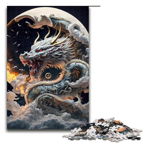 Puzzle für Erwachsene 1000 Teile Drachenfamilie Holzpuzzle Lernspiel Herausforderungsspielzeug 75 x 50 cm Puzzle für Erwachsene 1000 Teile Drachenfamilie Holzpuzzle Lernspiel Herausforderungsspielzeug 75 x 50 cm von linghhiming
