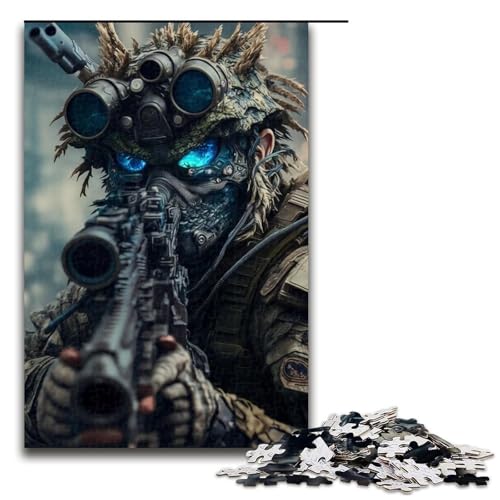 Puzzle für Erwachsene 1000 Teile Dragon Troops Family Holzpuzzle Lernspiel Herausforderungsspielzeug 75 x 50 cm von linghhiming