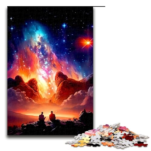 Puzzle für Erwachsene 1000 Teile Fantasielandschaft Geburtstagsgeschenk Geschenke für Teenager ab 14 Jahren 75 x 50 cm Puzzle für Erwachsene 1000 Teile Fantasielandschaft Geburtstagsgeschenk Geschenke für Teenager ab 14 Jahren 75 x 50 cm von linghhiming