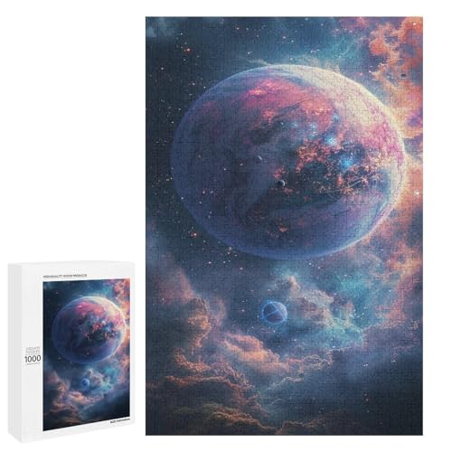 Puzzle für Erwachsene 1000 Teile Farbfantasie Mond Holzpuzzle für Kinder Lernspiel 75 x 50 cm Puzzle für Erwachsene 1000 Teile Farbfantasie Mond Holzpuzzle für Kinder Lernspiel 75 x 50 cm von linghhiming
