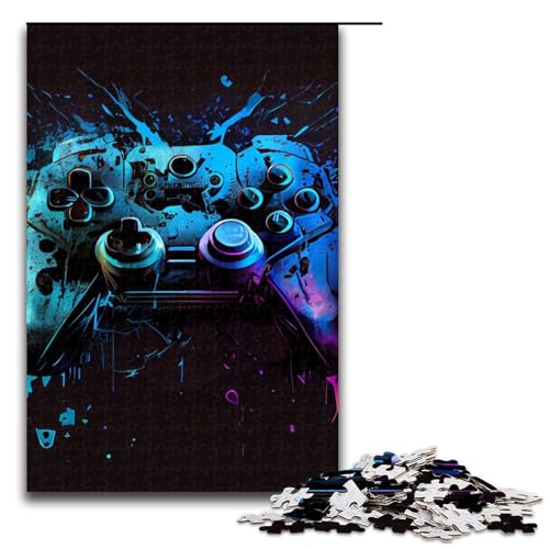 Puzzle für Erwachsene 1000 Teile Gamepad Holzpuzzle für Kinder Lernspiel 75 x 50 cm Puzzle für Erwachsene 1000 Teile Gamepad Holzpuzzle für Kinder Lernspiel 75 x 50 cm von linghhiming