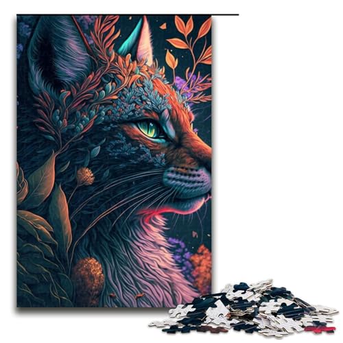 Puzzle für Erwachsene 1000 Teile Geister der Natur Heimdekoration Puzzle Spielzeug Geschenk für die ganze Familie (75 x 50 cm) von linghhiming