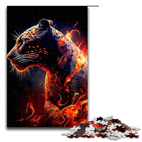 Puzzle für Erwachsene 1000 Teile Jaguar Holzpuzzle 75 x 50 cm Puzzle für Erwachsene 1000 Teile Jaguar Holzpuzzle 75 x 50 cm von linghhiming