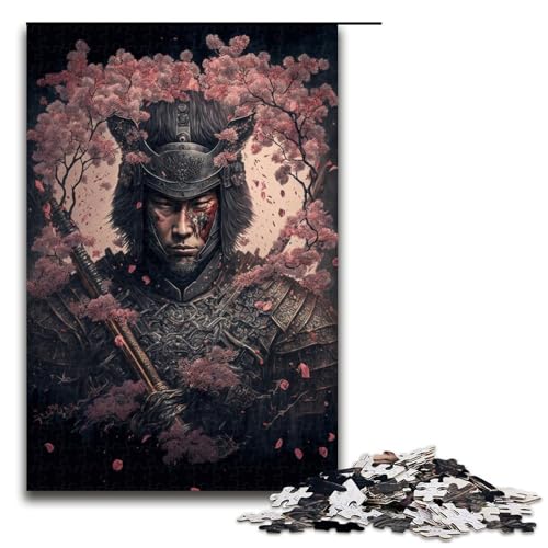 Puzzle für Erwachsene 1000 Teile Kunst Japanisches Ninja-Puzzle Holzpuzzle Lernspiel Herausforderungsspielzeug 1000 Teile (75 x 50 cm) von linghhiming