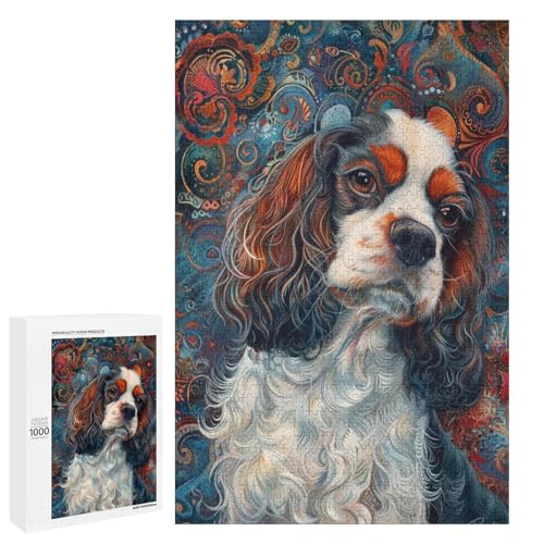 Puzzle für Erwachsene 1000 Teile Kunsthund Holzpuzzle 75 x 50 cm Puzzle für Erwachsene 1000 Teile Kunsthund Holzpuzzle 75 x 50 cm von linghhiming