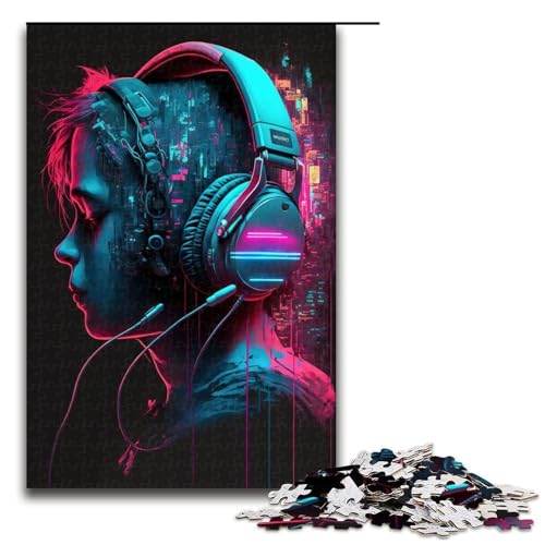 Puzzle für Erwachsene 1000 Teile Live Musik Neon Heimdekoration Puzzle Spielzeug Geschenk für die ganze Familie 75 x 50 cm Puzzle für Erwachsene 1000 Teile Live Musik Neon Heimdekoration Puzzle Spielzeug Geschenk für die ganze Familie 75 x 50 cm von linghhiming