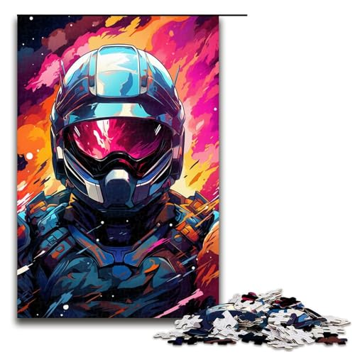 Puzzle für Erwachsene 1000 Teile Maskierter Ritter Puzzle Lernspiele für Zuhause DIY Spielzeug tolles Geschenk für Spiele 1000 Teile (75 x 50 cm) von linghhiming