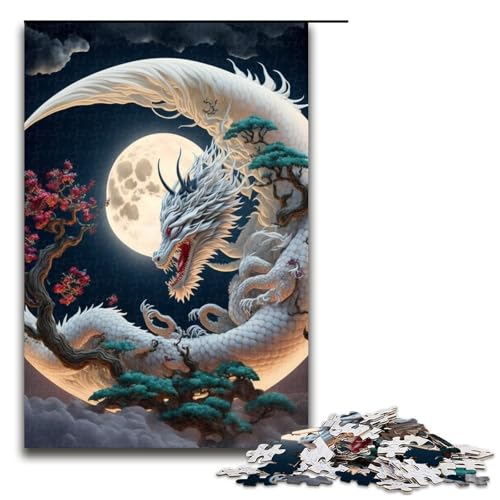 Puzzle für Erwachsene 1000 Teile Motiv Tapferer Drache zum Zusammenbauen hilft dem Gehirn süchtig machendes Spielzeug zur Förderung der Geduld 75 x 50 cm Puzzle für Erwachsene 1000 Teile Motiv Tapferer Drache zum Zusammenbauen hilft dem Gehirn süchtig machendes Spielzeug zur Förderung der Geduld 75 x 50 cm von linghhiming