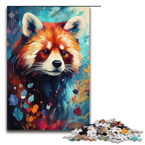 Puzzle für Erwachsene 1000 Teile Psychedelischer Farbbär Puzzle Lernspiele für Zuhause DIY Spielzeug tolles Geschenk für Spiele 1000 Teile (38 x 26 cm) von linghhiming