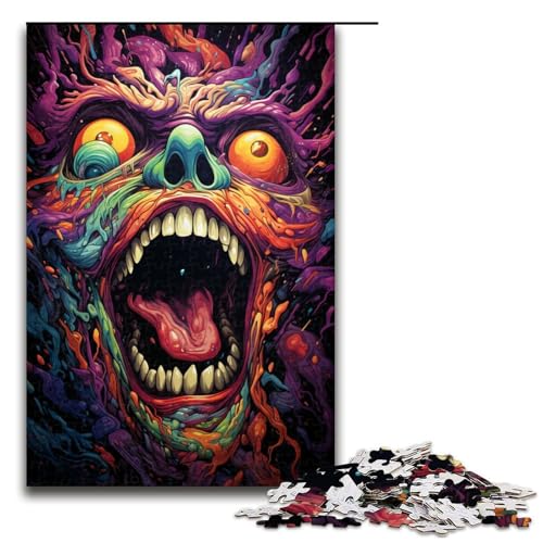 Puzzle für Erwachsene 1000 Teile Sternenhimmel Farbmalerei Monster Puzzle jedes Teil ist einzigartig anspruchsvolles Familienspaßspiel 75 x 50 cm Puzzle für Erwachsene 1000 Teile Sternenhimmel Farbmalerei Monster Puzzle jedes Teil ist einzigartig anspruchsvolles Familienspaßspiel 75 x 50 cm von linghhiming