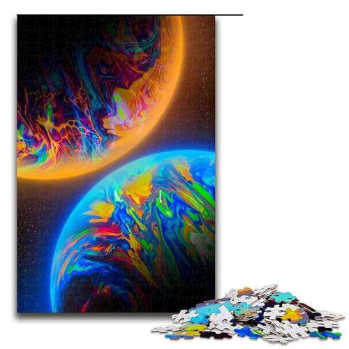 Puzzle für Erwachsene 1000 Teile Traumlandschaft Holzpuzzle 75 x 50 cm Puzzle für Erwachsene 1000 Teile Traumlandschaft Holzpuzzle 75 x 50 cm von linghhiming