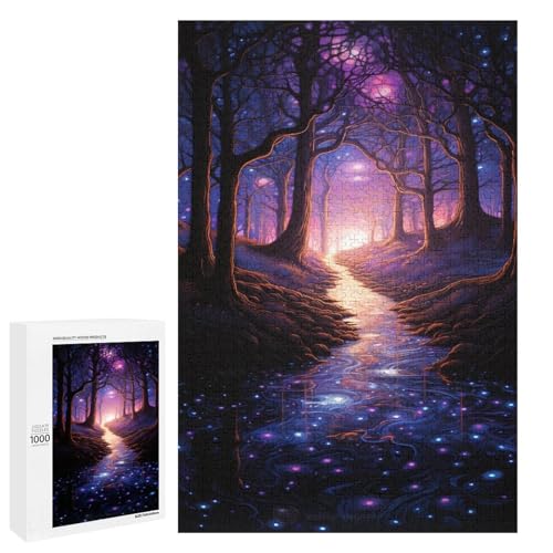 Puzzle für Erwachsene 1000 Teile Traumwald Straßenpuzzle Holzpuzzle Lernspiel Herausforderungsspielzeug 75 x 50 cm Puzzle für Erwachsene 1000 Teile Traumwald Straßenpuzzle Holzpuzzle Lernspiel Herausforderungsspielzeug 75 x 50 cm von linghhiming